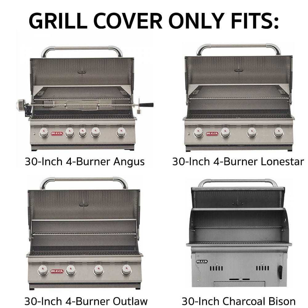 Bull Grills Bull Grills - 21-Inch x 15-Inch Drip Pan Grease Tray Liners - Box of 12 - Fits Bull BBQ 30-Inch 4-Burner Gas Grills | 24268