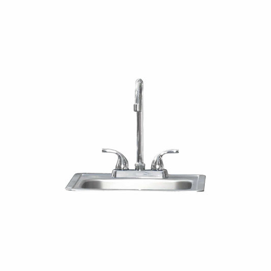 Bull Grills Bull Grills - Small Stainless Steel Sink, 14.875x14.875-Inches - 12389