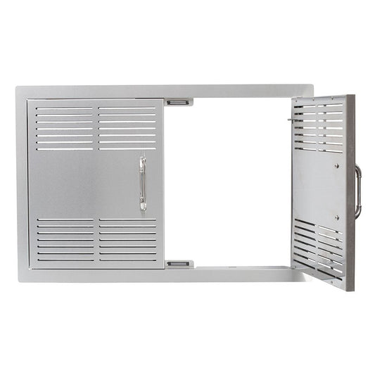 Bull Grills Bull Grills - Stainless Steel Vented Double Doors, 30-Inch - 44570