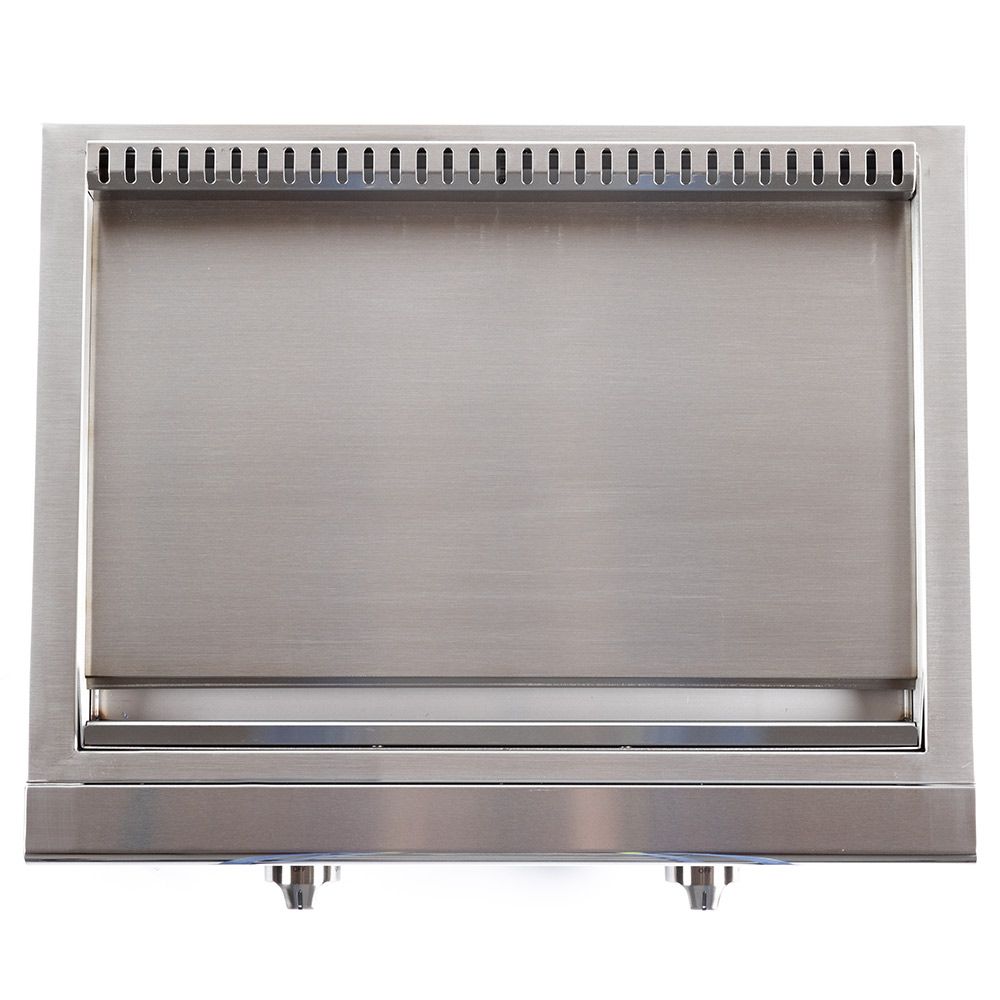 Coyote - 30-Inch Stainless Steel Built-In Flat Top Gas Griddle | C1FTG30