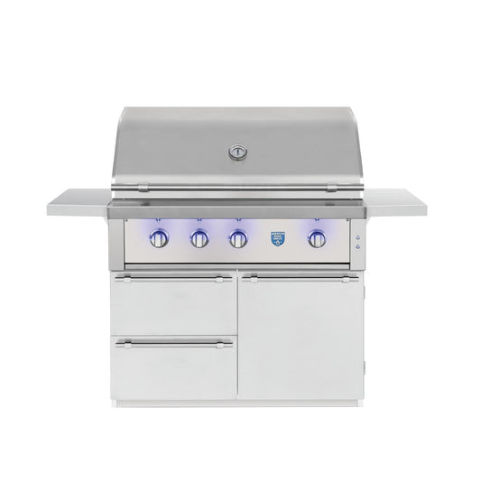 American Made Grills - Estate Freestanding 42-Inch Grill - Propane/Natural Gas | ESTFS42