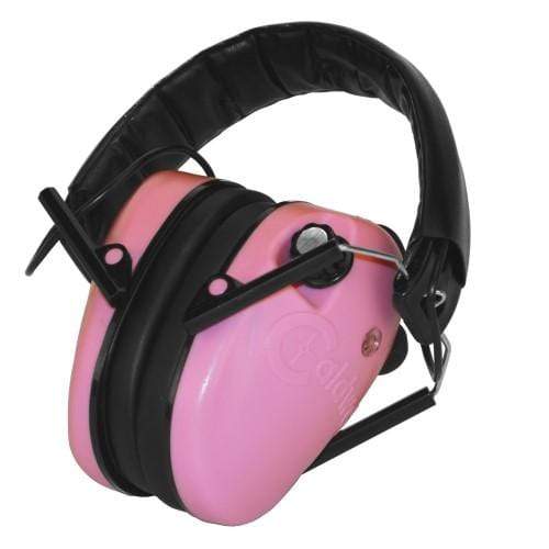 Caldwell Public Safety/L.E. : Hearing Protection Caldwell E-Max Low Profile Electric Hearing Protection Pink