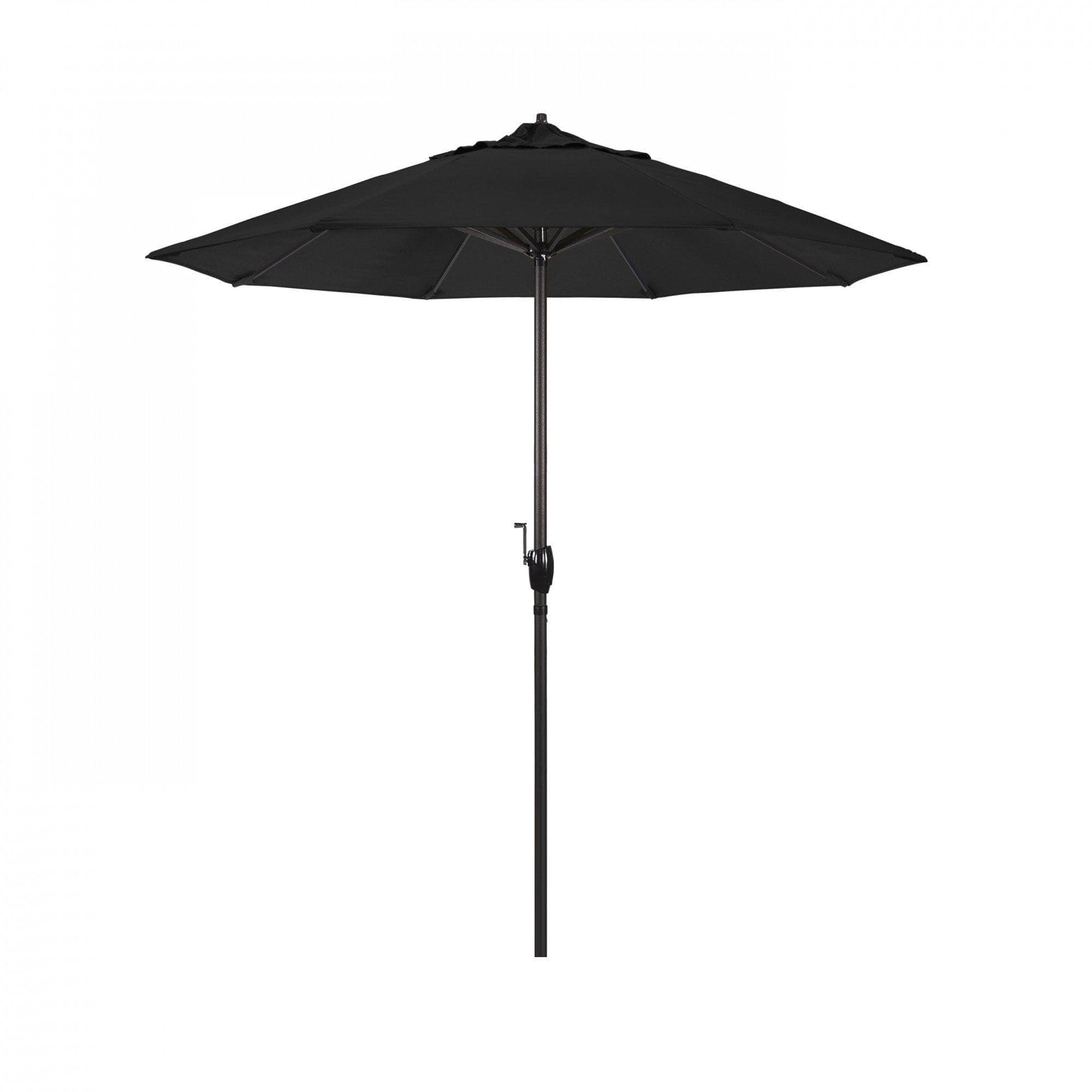 California Umbrella Table Umbrellas Black California Umbrella - Pacific  Trail  Series  , Finish Bronze