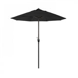 California Umbrella Table Umbrellas Black California Umbrella - Trail Series Olefin Fabric, Finish Bronze
