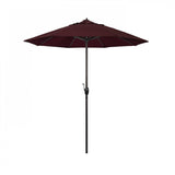 California Umbrella Table Umbrellas Burgundy California Umbrella - Pacific  Trail  Series  , Finish Bronze