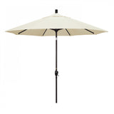 California Umbrella Table Umbrellas Canvas 9' Octagon Crank Lift Umbrella Pacific Trail Series Pacifica Fabric