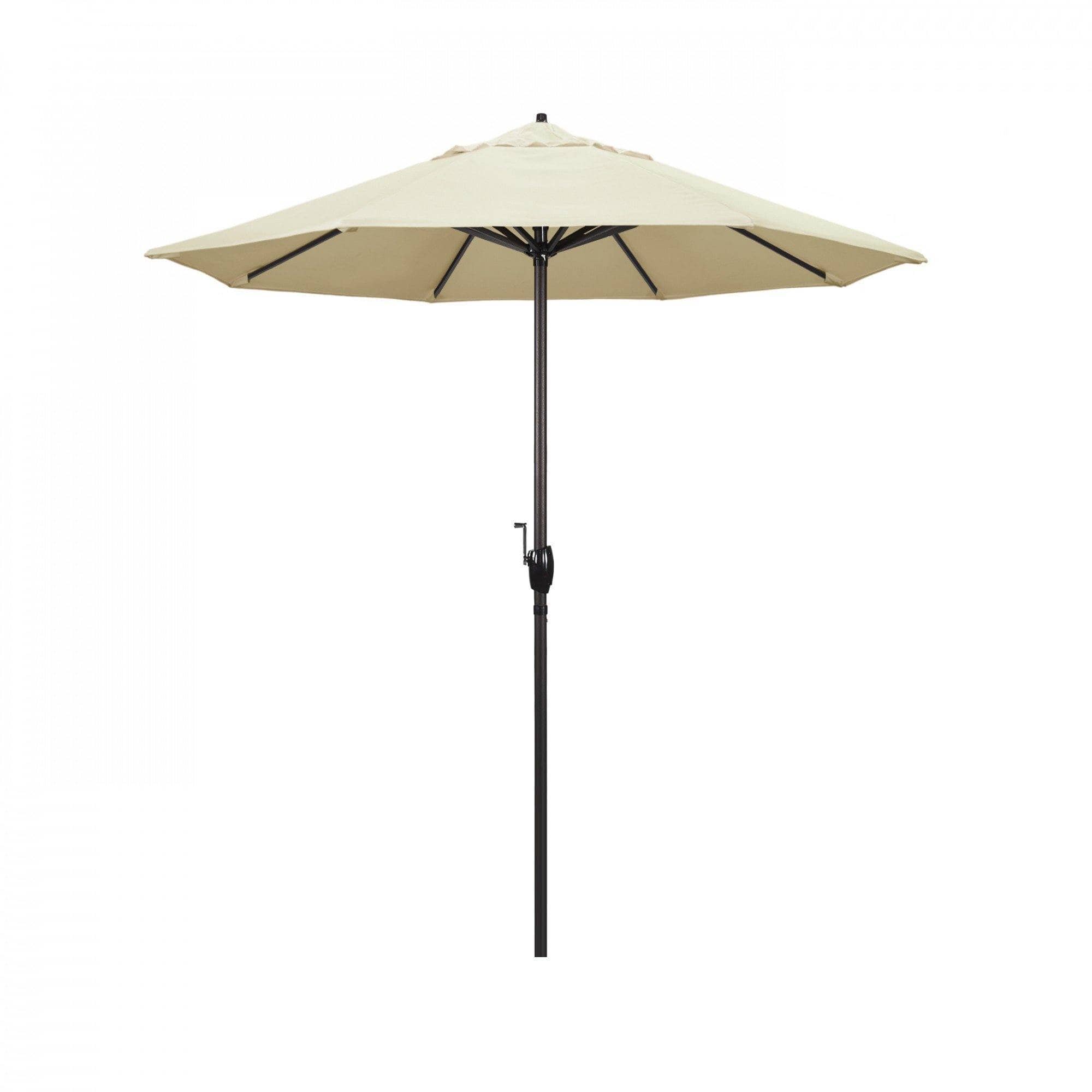 California Umbrella Table Umbrellas Canvas California Umbrella - Pacific  Trail  Series  , Finish Bronze