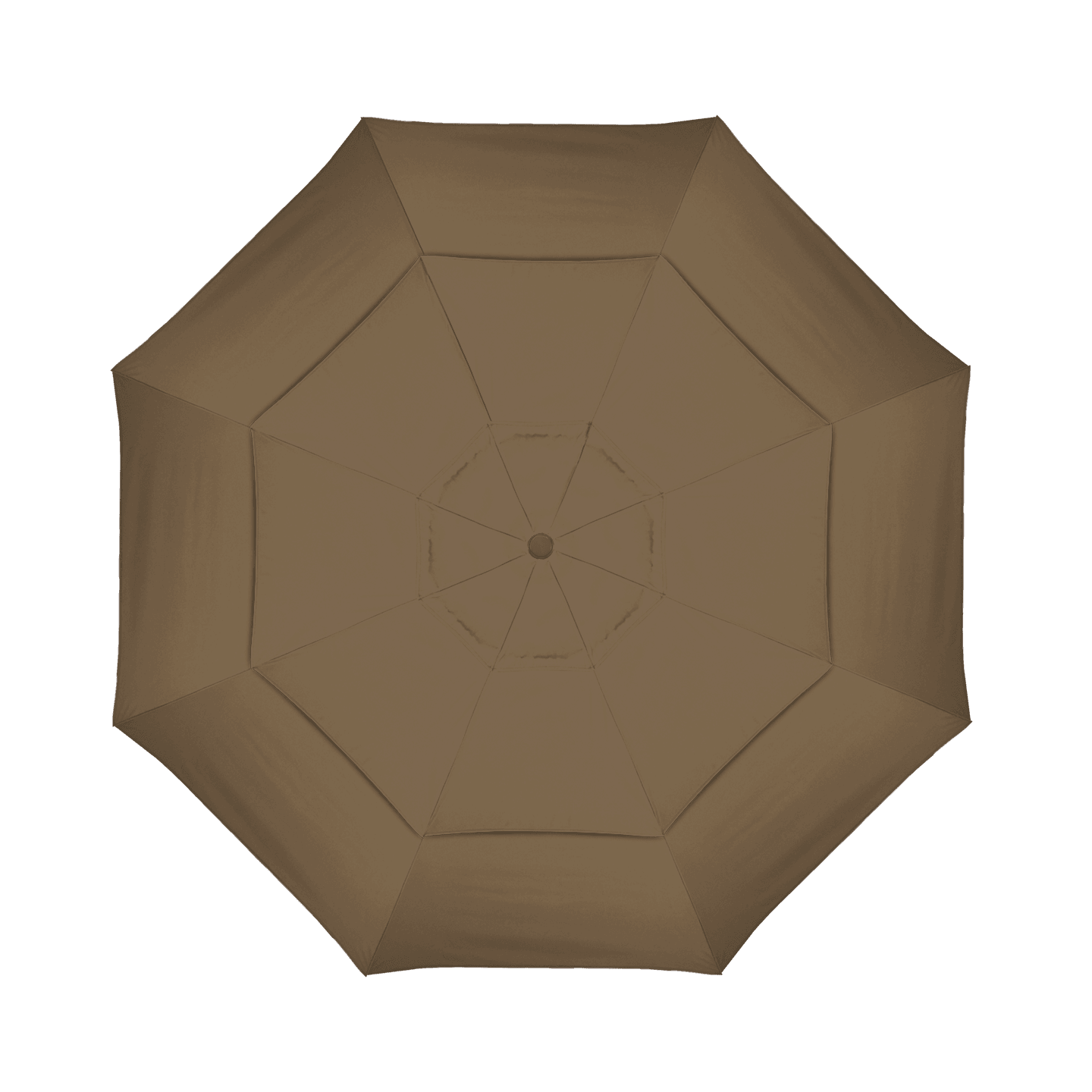 California Umbrella Table Umbrellas Cocoa California Umbrella - 11' Fiberglass Market Umbrella with Double Wind Vent | Frame Hammertone Grey | Frame Sunbrella Express ® | GSCUF118