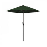 California Umbrella Table Umbrellas Forest Green California Umbrella - Pacific  Trail  Series  , Finish Bronze