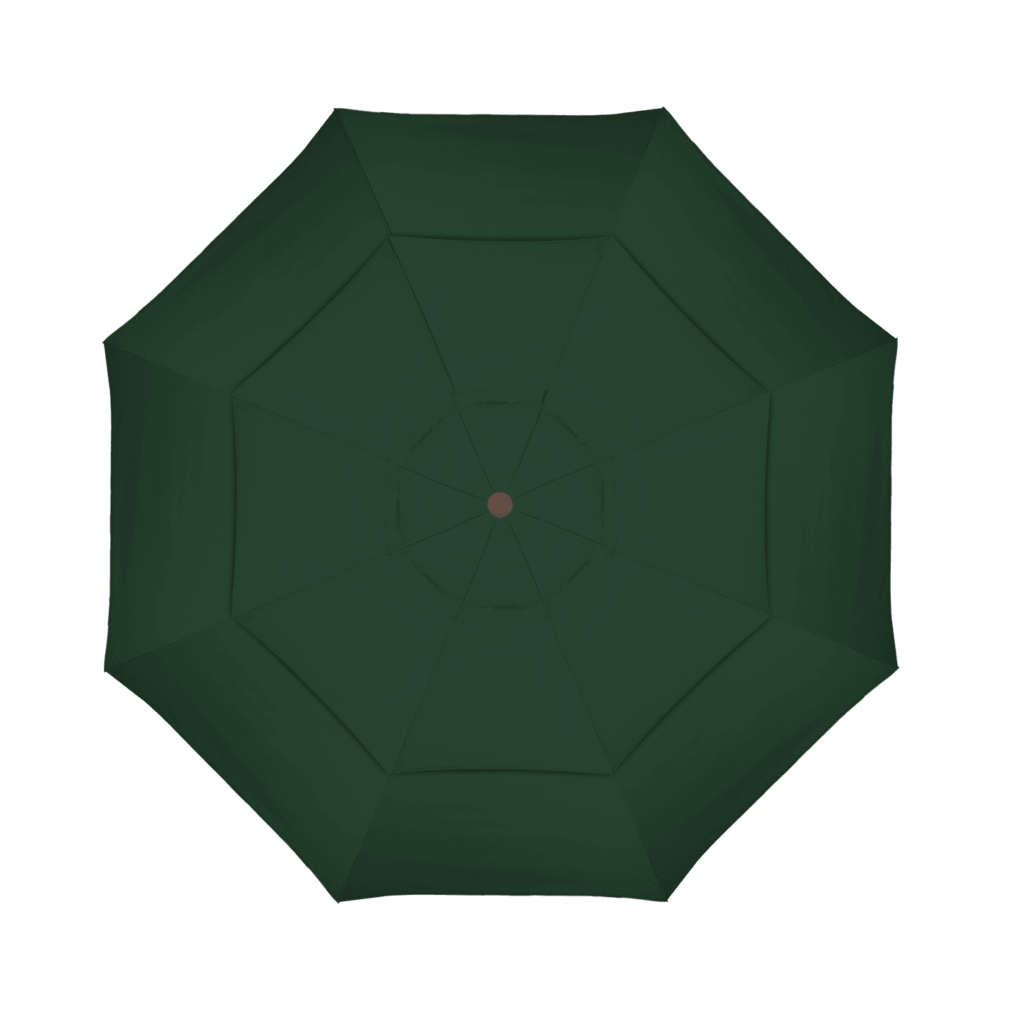 California Umbrella Table Umbrellas ForestGreen California Umbrella - 11' Fiberglass Market Umbrella with Double Wind Vent | Frame Hammertone Grey | Frame Sunbrella Express ® | GSCUF118