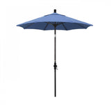 California Umbrella Table Umbrellas Frost Blue SUN MASTER SERIES 7.5 FT Olefin Fabric