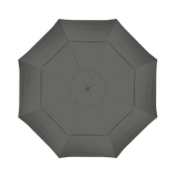 California Umbrella Table Umbrellas Hammertone Grey / Charcoal California Umbrella - 11' Fiberglass Market Umbrella with Double Wind Vent | Frame Hammertone Grey | Frame Sunbrella Express ® | GSCUF118