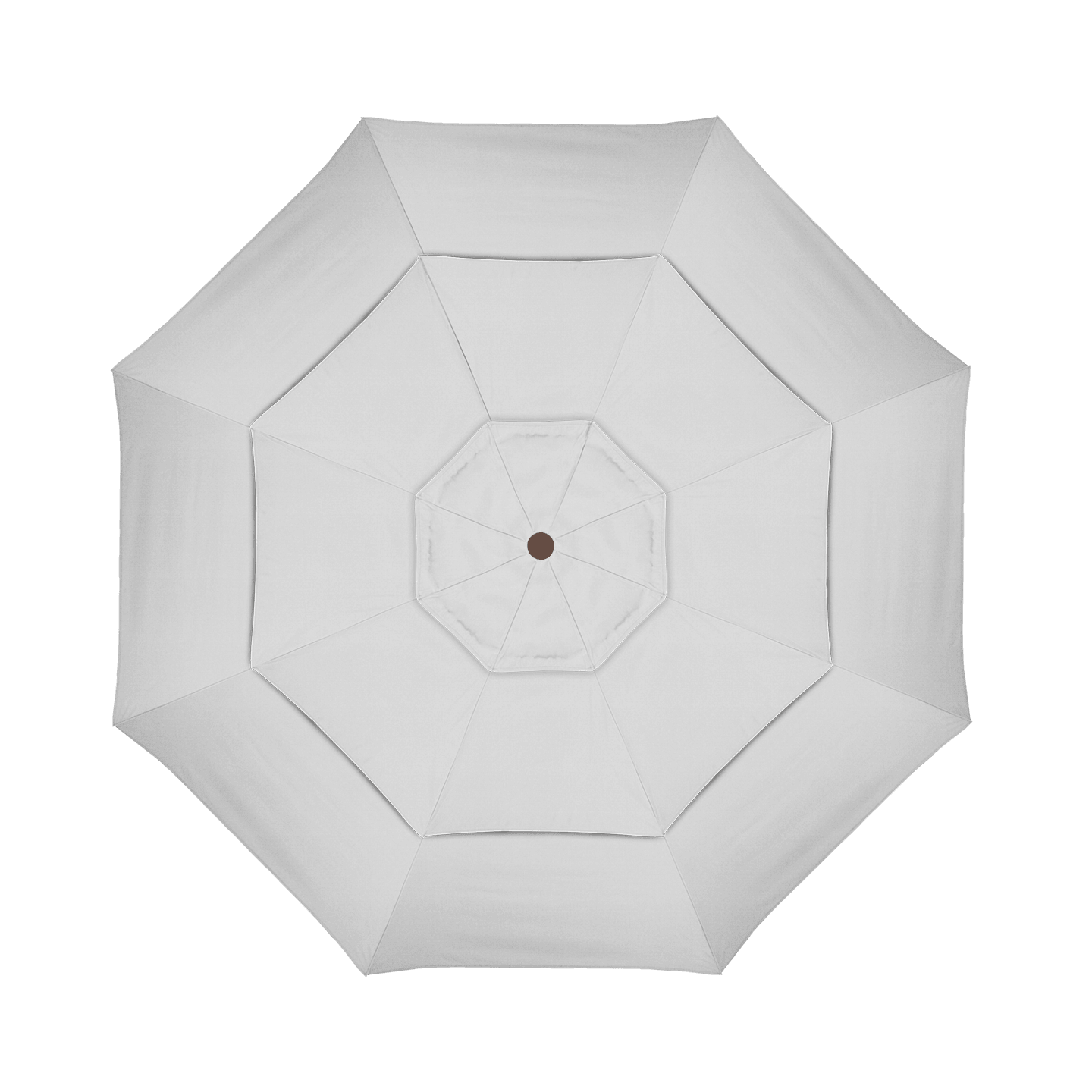 California Umbrella Table Umbrellas Hammertone Grey / Granite California Umbrella - 11' Fiberglass Market Umbrella with Double Wind Vent | Frame Hammertone Grey | Frame Sunbrella Express ® | GSCUF118