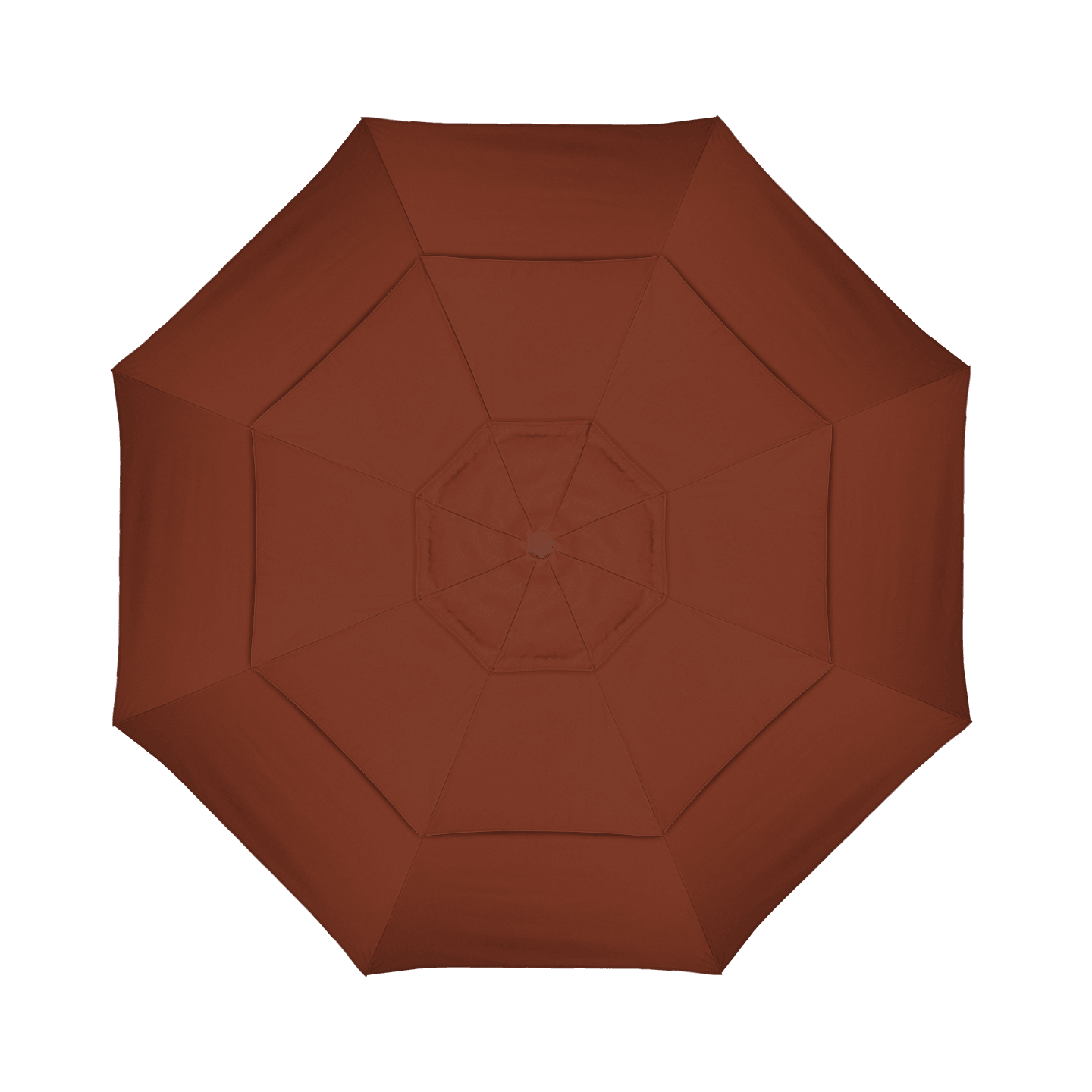 California Umbrella Table Umbrellas Hammertone Grey / Henna California Umbrella - 11' Fiberglass Market Umbrella with Double Wind Vent | Frame Hammertone Grey | Frame Sunbrella Express ® | GSCUF118