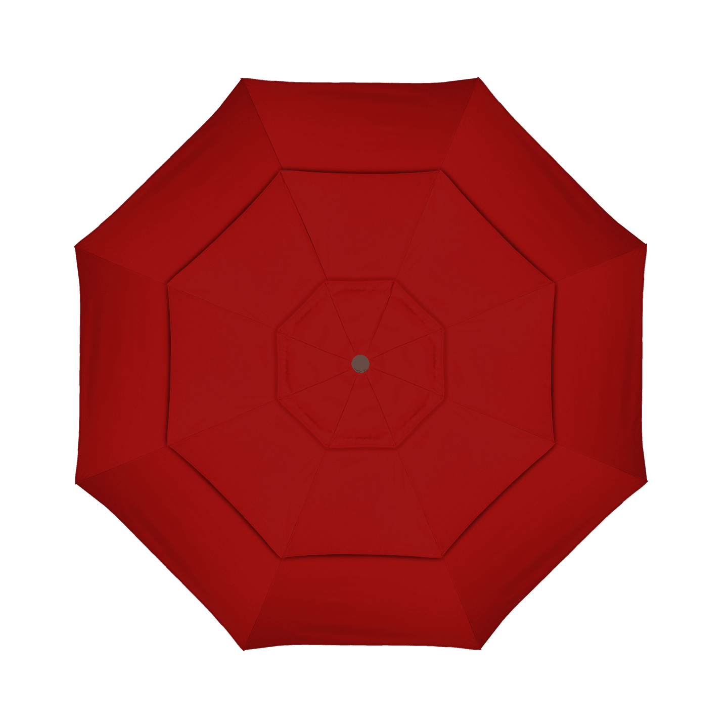 California Umbrella Table Umbrellas Hammertone Grey / Jockey Red California Umbrella - 11' Fiberglass Market Umbrella with Double Wind Vent | Frame Hammertone Grey | Frame Sunbrella Express ® | GSCUF118