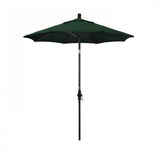 California Umbrella Table Umbrellas Hunter Green SUN MASTER SERIES 7.5 FT Olefin Fabric