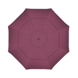 California Umbrella Table Umbrellas Iris California Umbrella - 11' Fiberglass Market Umbrella with Double Wind Vent | Frame Hammertone Grey | Frame Sunbrella Express ® | GSCUF118