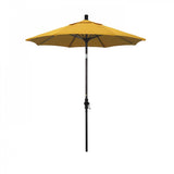 California Umbrella Table Umbrellas Lemon SUN MASTER SERIES 7.5 FT Olefin Fabric
