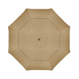 California Umbrella Table Umbrellas Linen Sesame California Umbrella - 11' Fiberglass Market Umbrella with Double Wind Vent | Frame Hammertone Grey | Frame Sunbrella Express ® | GSCUF118