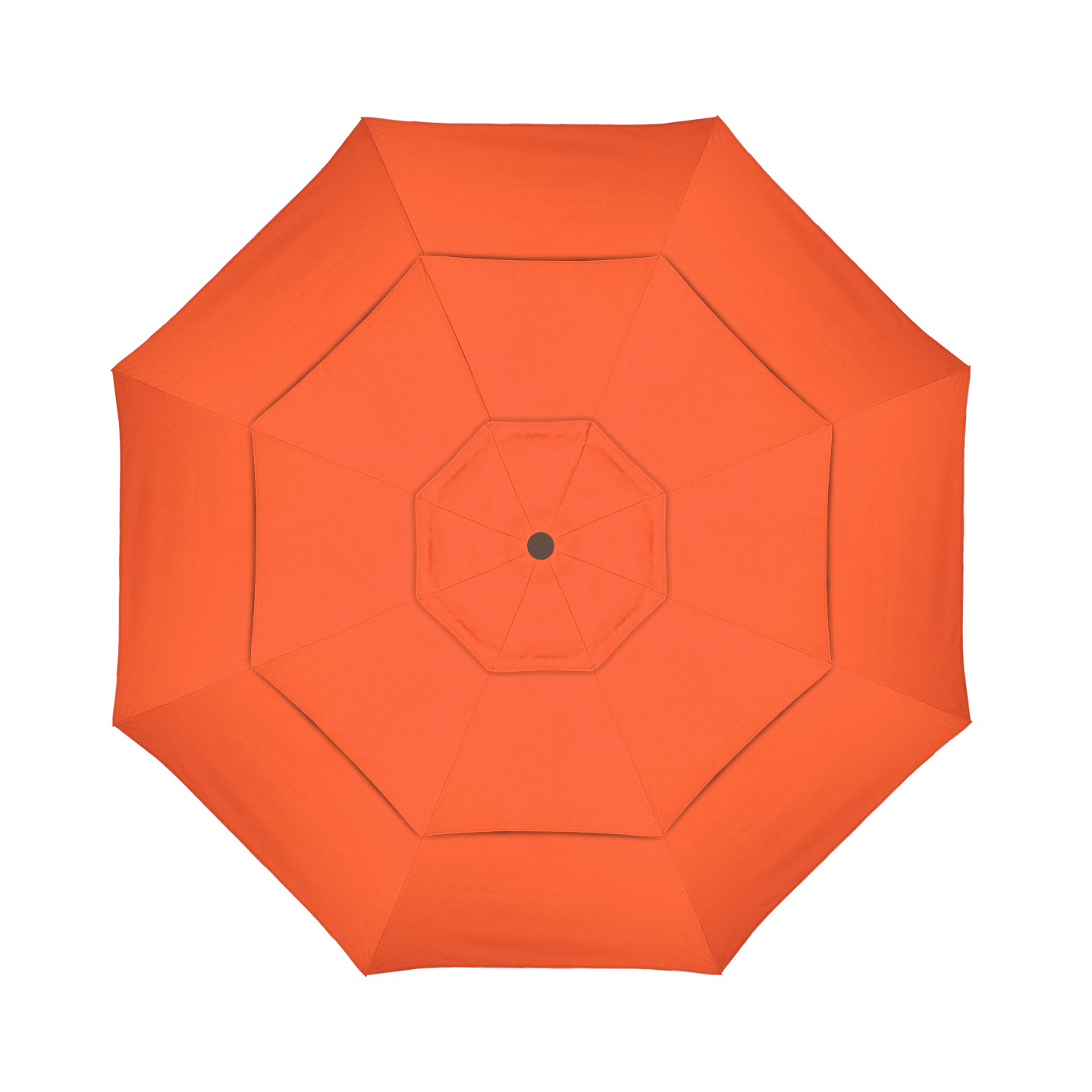 California Umbrella Table Umbrellas Melon California Umbrella - 11' Fiberglass Market Umbrella with Double Wind Vent | Frame Hammertone Grey | Frame Sunbrella Express ® | GSCUF118