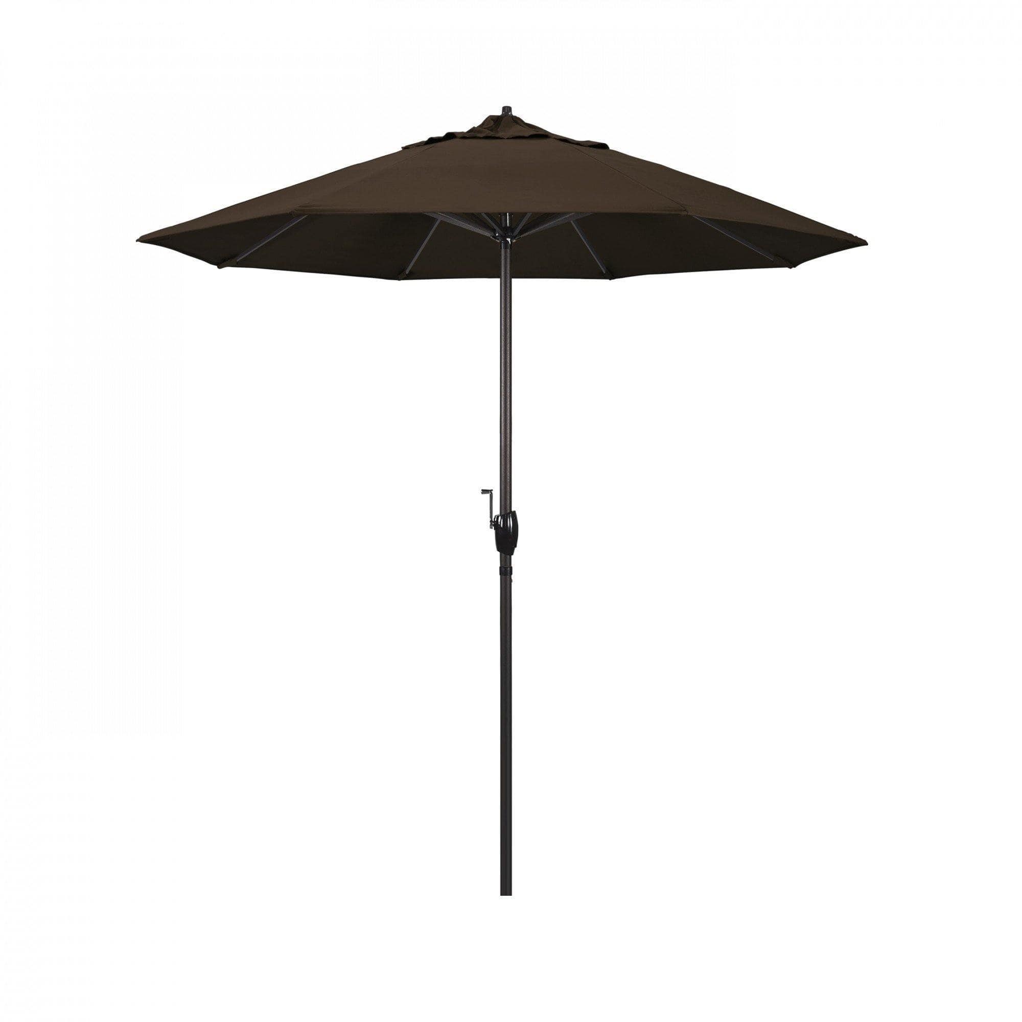California Umbrella Table Umbrellas Mocha California Umbrella - Pacific  Trail  Series  , Finish Bronze