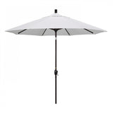 California Umbrella Table Umbrellas Natural 9' Octagon Crank Lift Umbrella Pacific Trail Series Pacifica Fabric