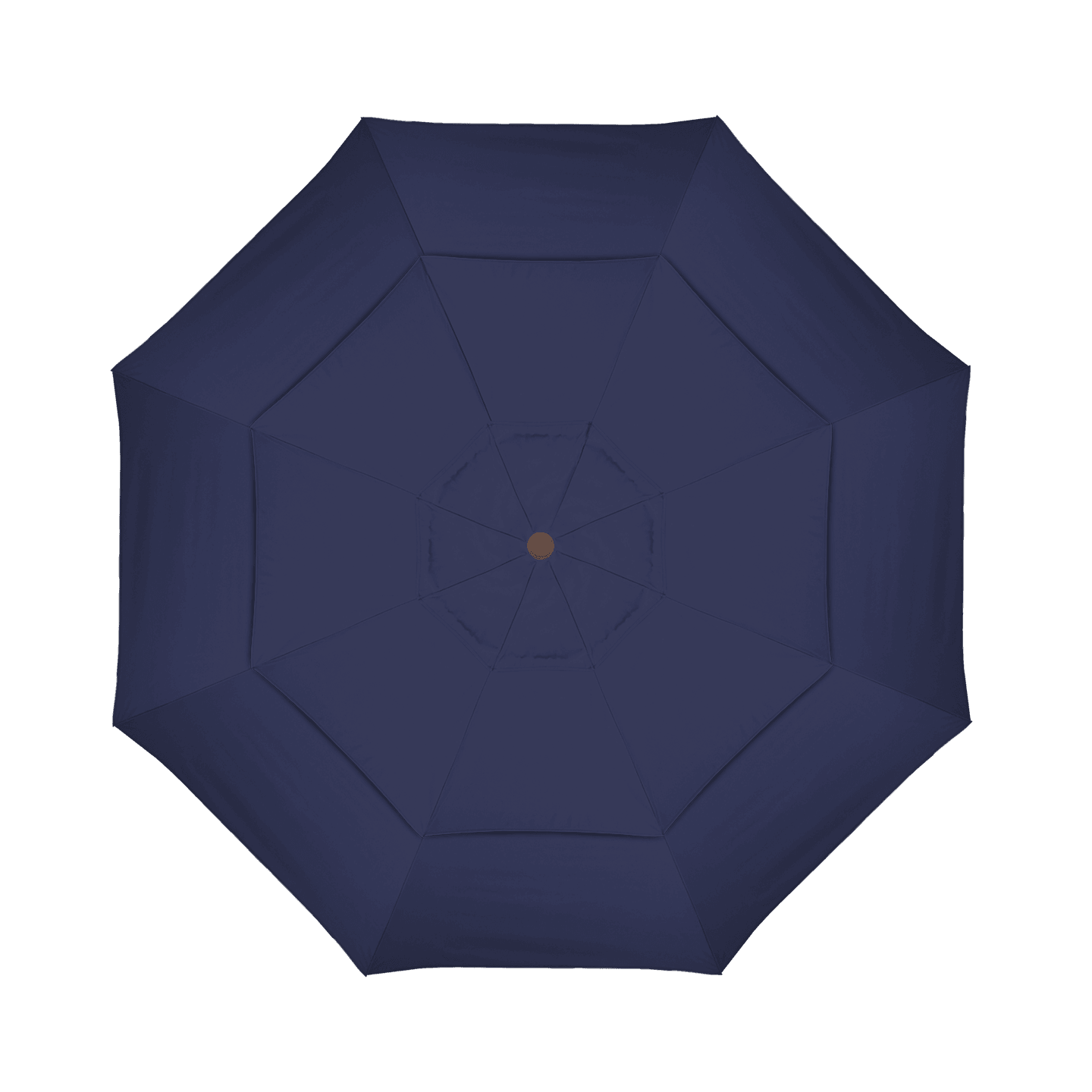 California Umbrella Table Umbrellas Navy California Umbrella - 11' Fiberglass Market Umbrella with Double Wind Vent | Frame Hammertone Grey | Frame Sunbrella Express ® | GSCUF118