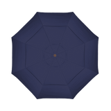 California Umbrella Table Umbrellas Navy California Umbrella - 11' Fiberglass Market Umbrella with Double Wind Vent | Frame Hammertone Grey | Frame Sunbrella Express ® | GSCUF118