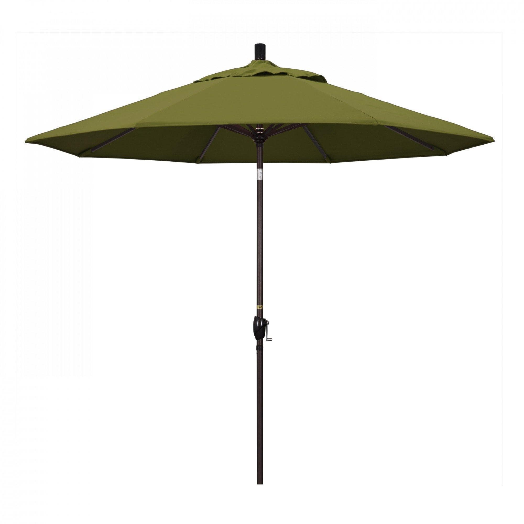 California Umbrella Table Umbrellas Palm 9' Octagon Crank Lift Umbrella Pacific Trail Series Pacifica Fabric