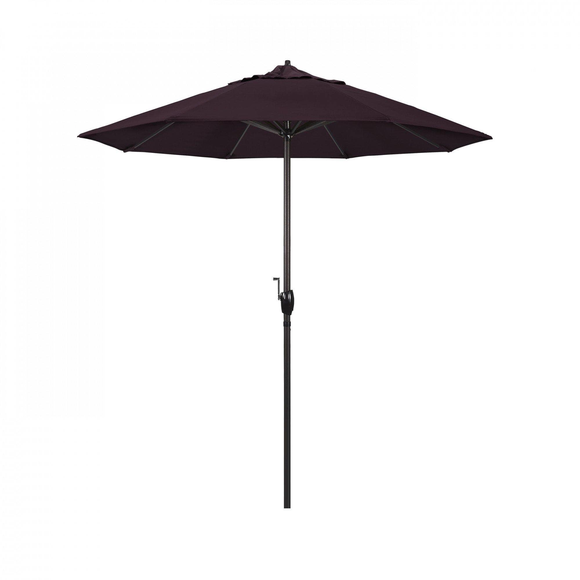 California Umbrella Table Umbrellas Purple California Umbrella - Pacific  Trail  Series  , Finish Bronze