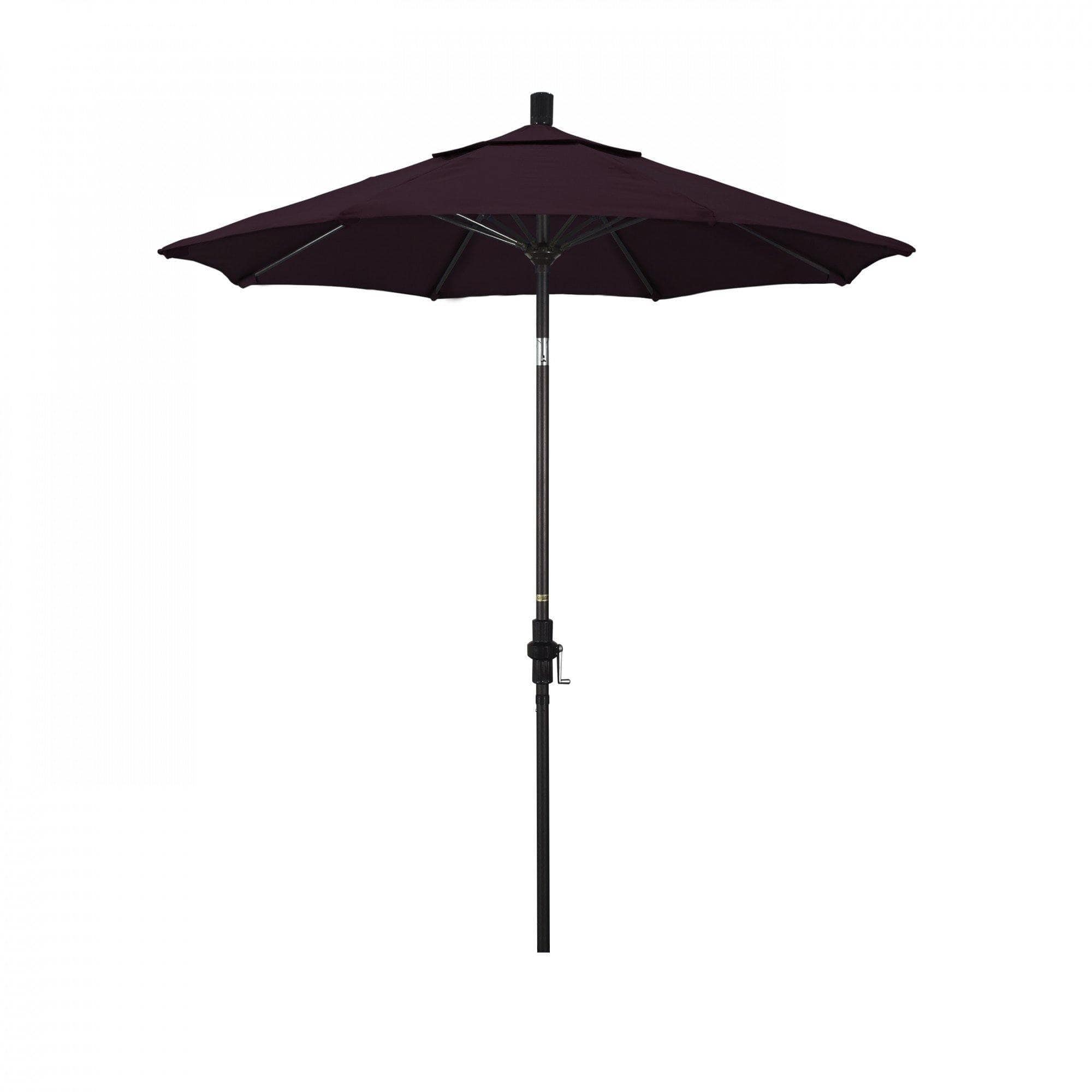 California Umbrella Table Umbrellas Purple SUN MASTER SERIES 7.5 FT Pacifica Fabric
