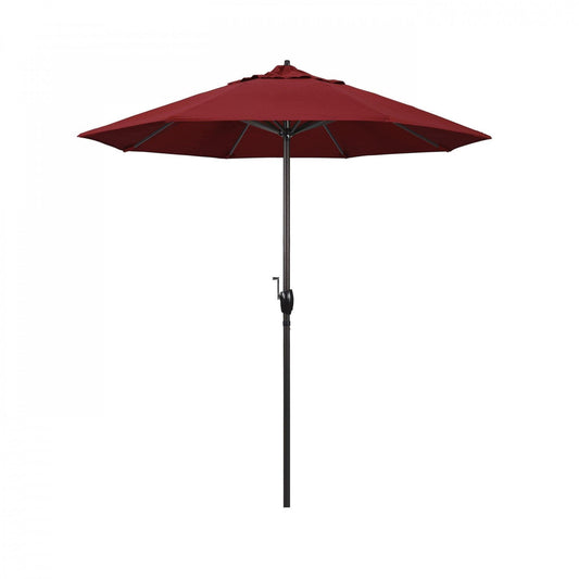 California Umbrella Table Umbrellas Red California Umbrella - Pacific  Trail  Series  , Finish Bronze
