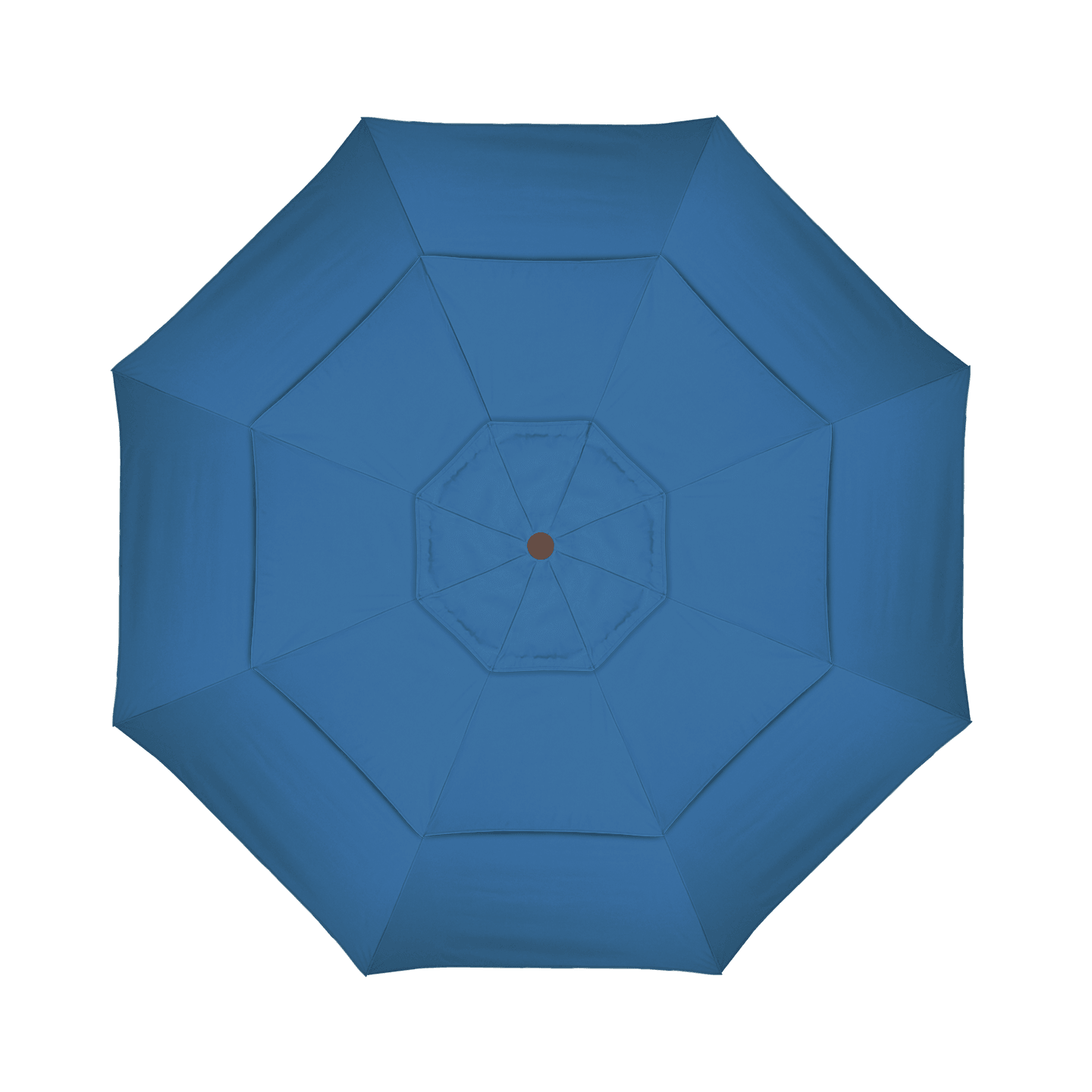 California Umbrella Table Umbrellas Regatta California Umbrella - 11' Fiberglass Market Umbrella with Double Wind Vent | Frame Hammertone Grey | Frame Sunbrella Express ® | GSCUF118