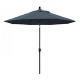 California Umbrella Table Umbrellas Sapphire 9' Octagon Crank Lift Umbrella Pacific Trail Series Pacifica Fabric