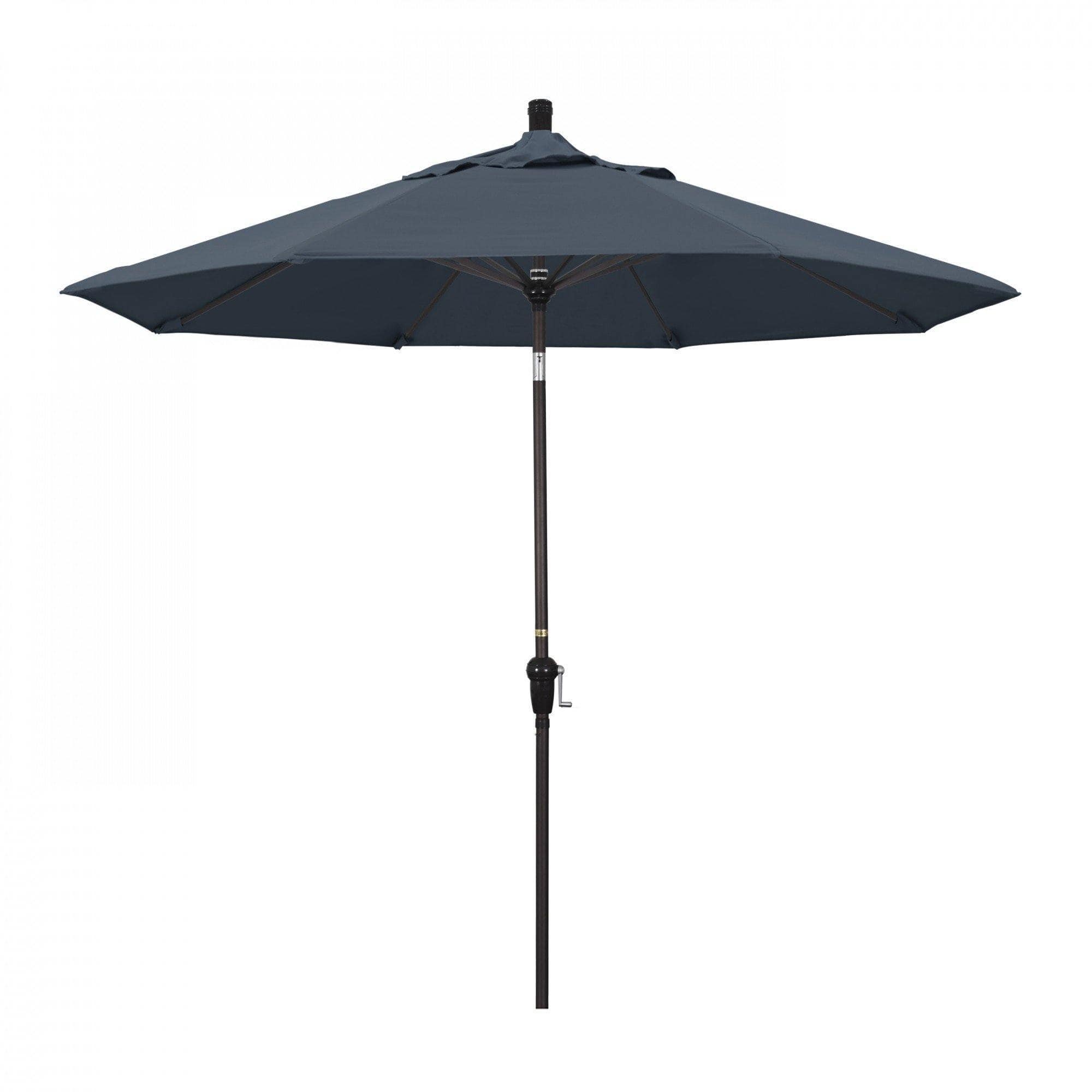 California Umbrella Table Umbrellas Sapphire 9' Octagon Crank Lift Umbrella Sunset Series Pacifica Fabric