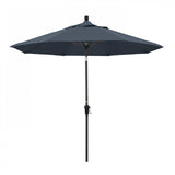 California Umbrella Table Umbrellas Sapphire 9' Octagon Crank Lift Umbrella Sunset Series Pacifica Fabric