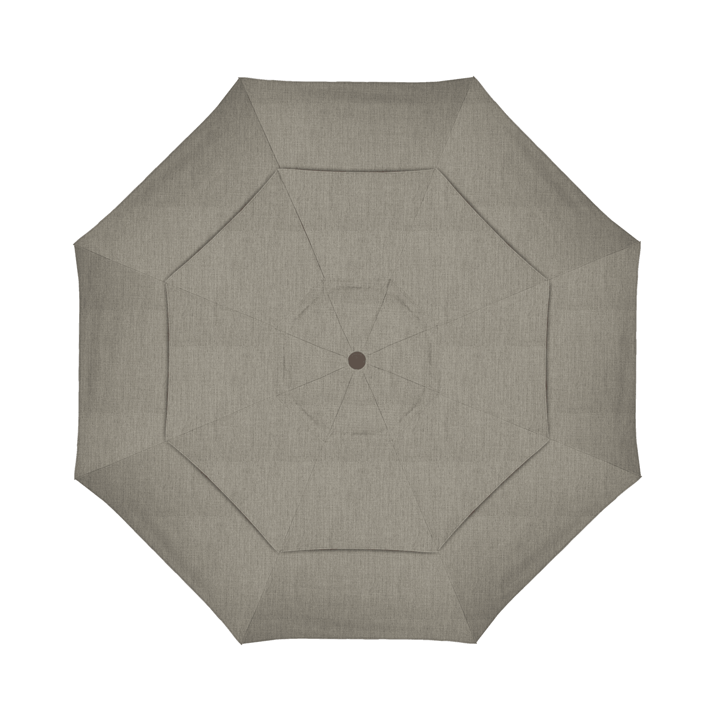 California Umbrella Table Umbrellas Spectrum Dove California Umbrella - 11' Fiberglass Market Umbrella with Double Wind Vent | Frame Hammertone Grey | Frame Sunbrella Express ® | GSCUF118