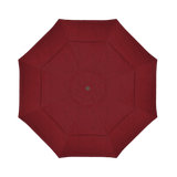 California Umbrella Table Umbrellas Spectrum Ruby California Umbrella - 11' Fiberglass Market Umbrella with Double Wind Vent | Frame Hammertone Grey | Frame Sunbrella Express ® | GSCUF118