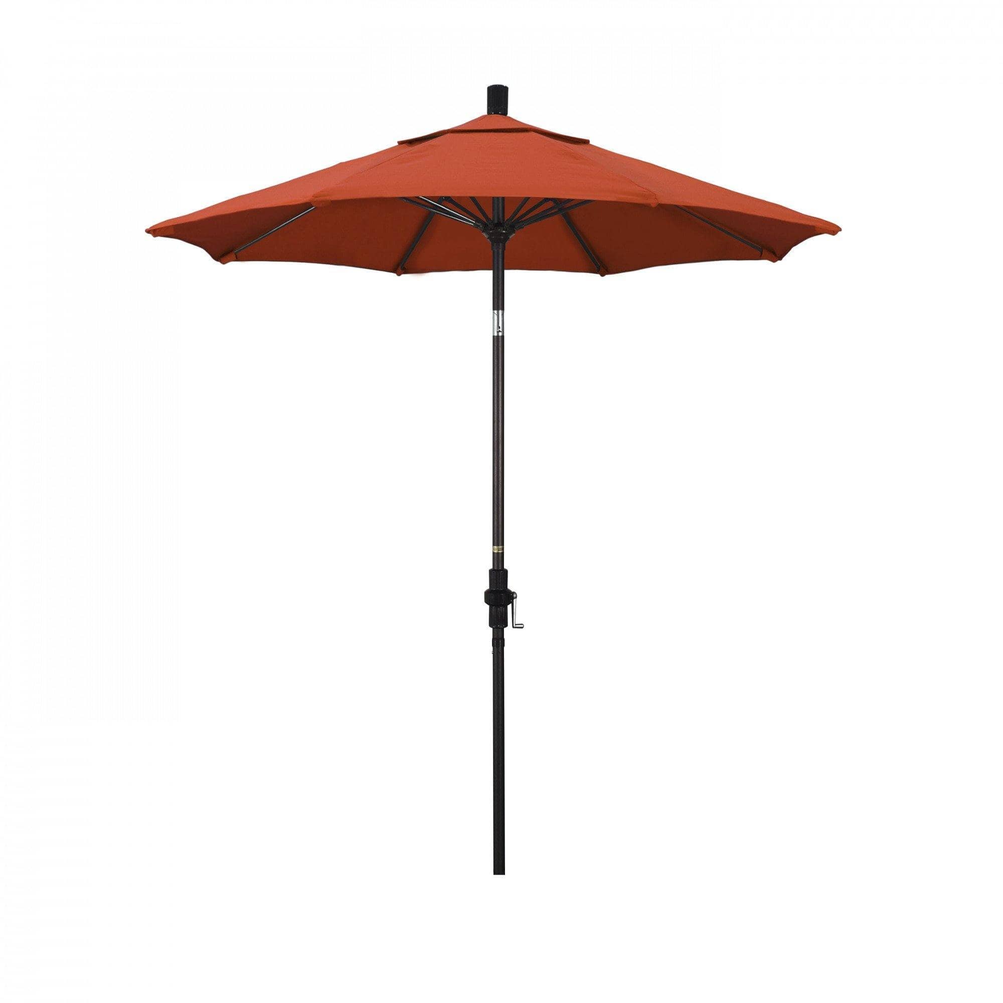 California Umbrella Table Umbrellas Sunset SUN MASTER SERIES 7.5 FT Olefin Fabric