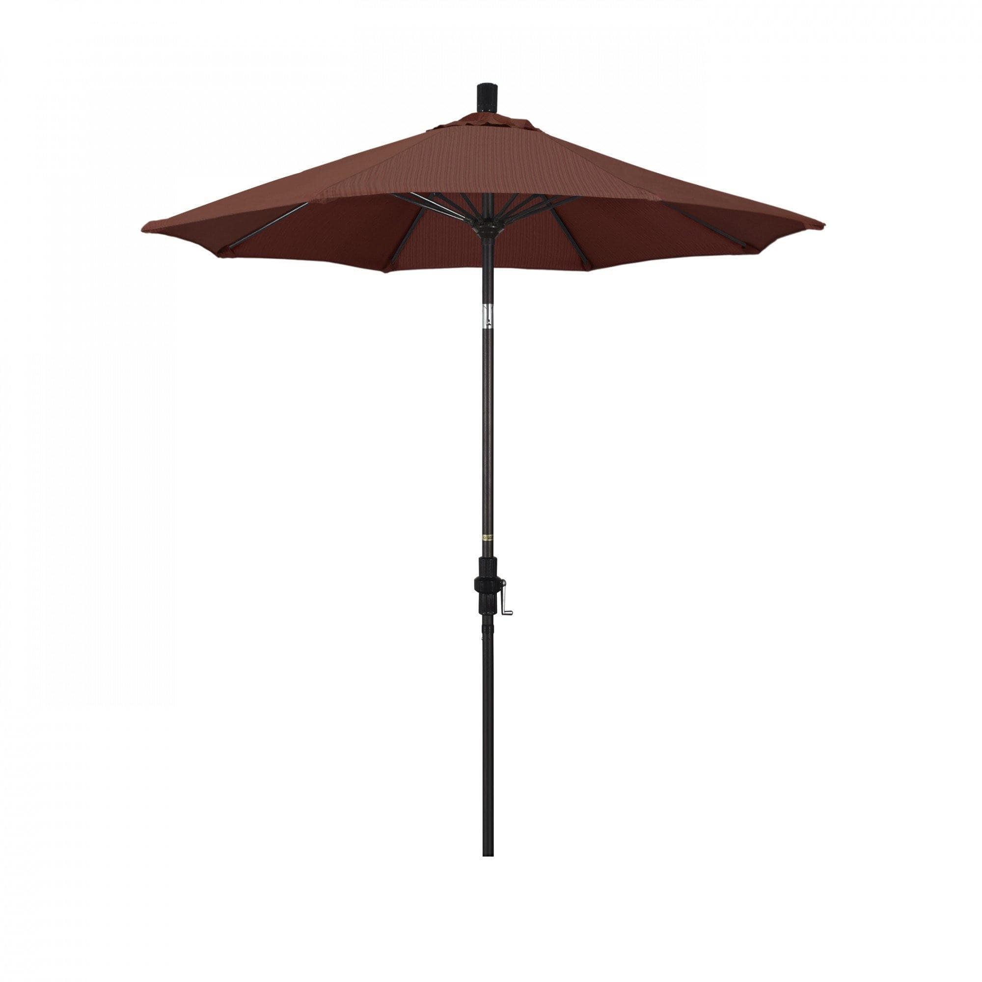 California Umbrella Table Umbrellas Terrace Adobe SUN MASTER SERIES 7.5 FT Olefin Fabric