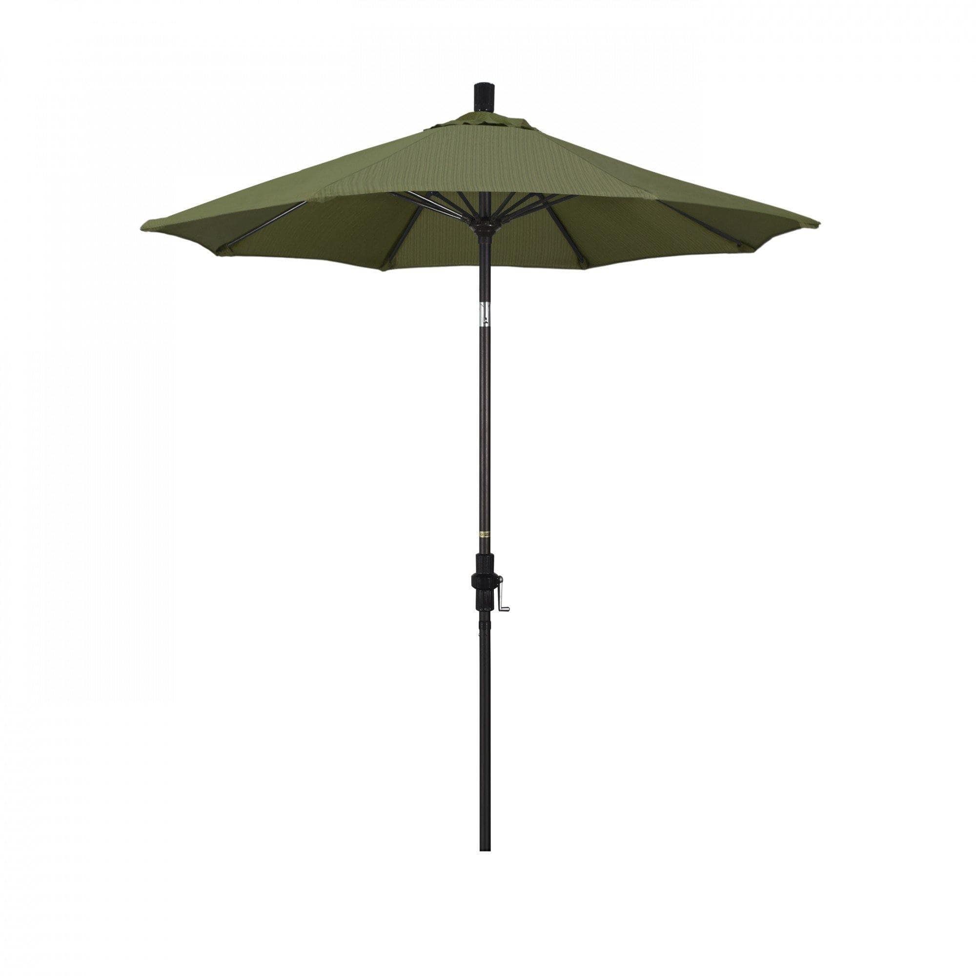 California Umbrella Table Umbrellas Terrace Fern SUN MASTER SERIES 7.5 FT Olefin Fabric