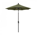 California Umbrella Table Umbrellas Terrace Fern SUN MASTER SERIES 7.5 FT Olefin Fabric
