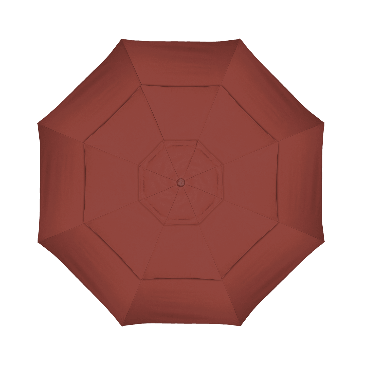 California Umbrella Table Umbrellas Terracotta California Umbrella - 11' Fiberglass Market Umbrella with Double Wind Vent | Frame Hammertone Grey | Frame Sunbrella Express ® | GSCUF118