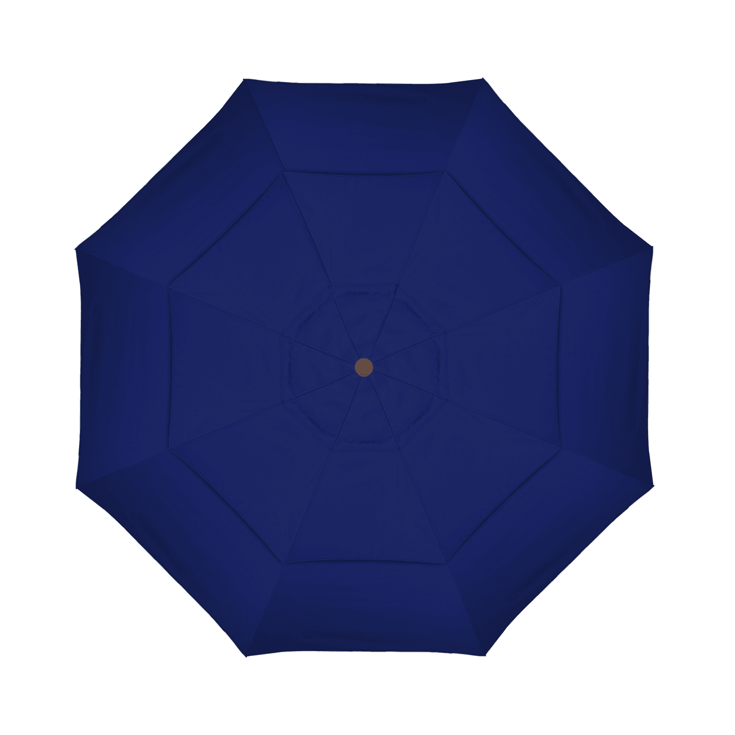 California Umbrella Table Umbrellas True Blue California Umbrella - 11' Fiberglass Market Umbrella with Double Wind Vent | Frame Hammertone Grey | Frame Sunbrella Express ® | GSCUF118