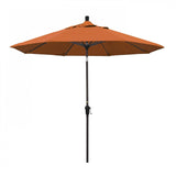 California Umbrella Table Umbrellas Tuscan 9' Octagon Crank Lift Umbrella Sunset Series Pacifica Fabric