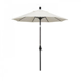 California Umbrella Table Umbrellas White SUN MASTER SERIES 7.5 FT Olefin Fabric