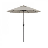 California Umbrella Table Umbrellas Woven Granite California Umbrella - Trail Series Olefin Fabric, Finish Bronze