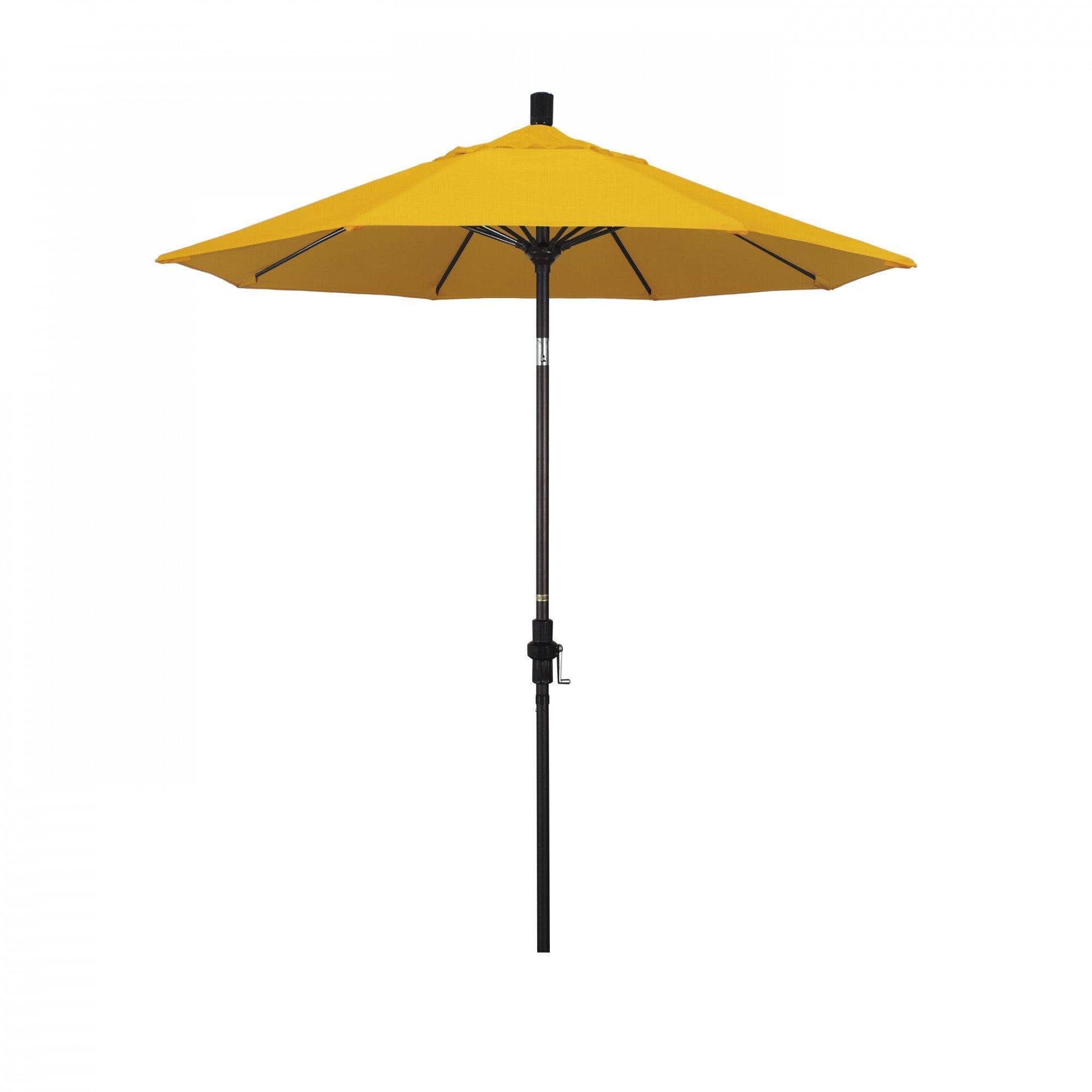 California Umbrella Table Umbrellas Yellow SUN MASTER SERIES 7.5 FT Pacifica Fabric