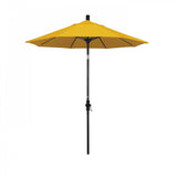California Umbrella Table Umbrellas Yellow SUN MASTER SERIES 7.5 FT Pacifica Fabric