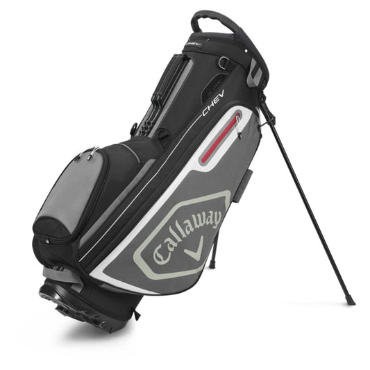 Callaway Golf : Bags Callaway Golf 2020 Chev Stand Bag-Black-Charcoal-White